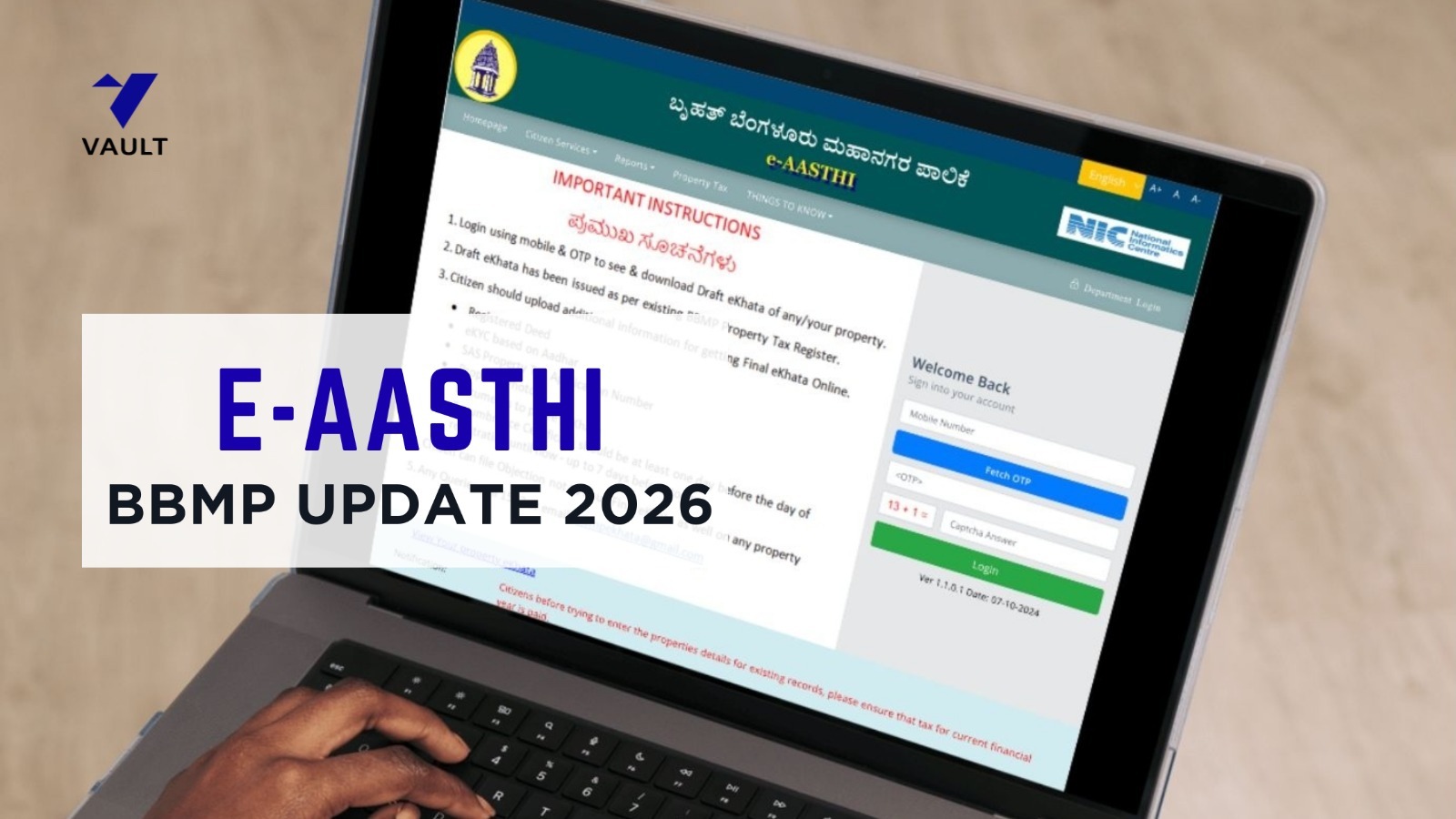 E-Aasthi BBMP Update 2026: Mandatory Area & UDS Details for Flats Explained